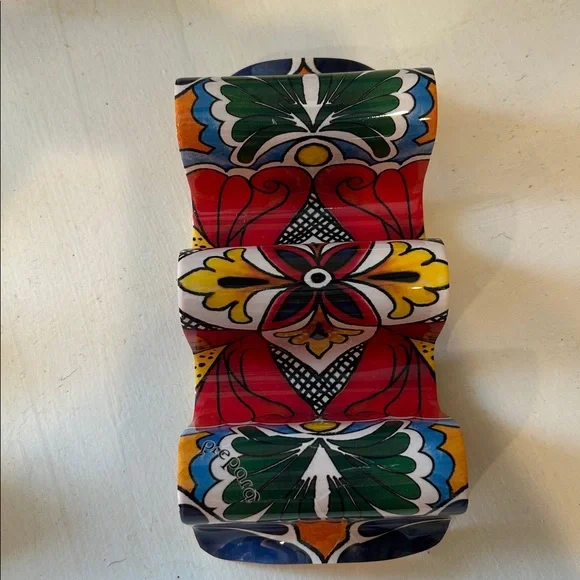 Cinco de Mayo Taco set! 4 taco holders 1 bowl 4 spoons. By Prepara’ - Picture 10 of 16